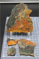 Moss Agate Slabs, 8oz