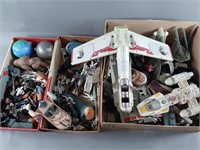 Star Wars Figure & Vehicle Lot w/ Parts