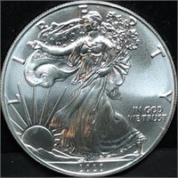 2020 1oz Silver Eagle Gem BU
