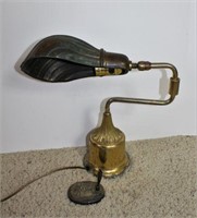 Vintage Cast Metal Desk Lamp