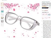Safety Glasses, Blue Light Blocking Eyeglasses \