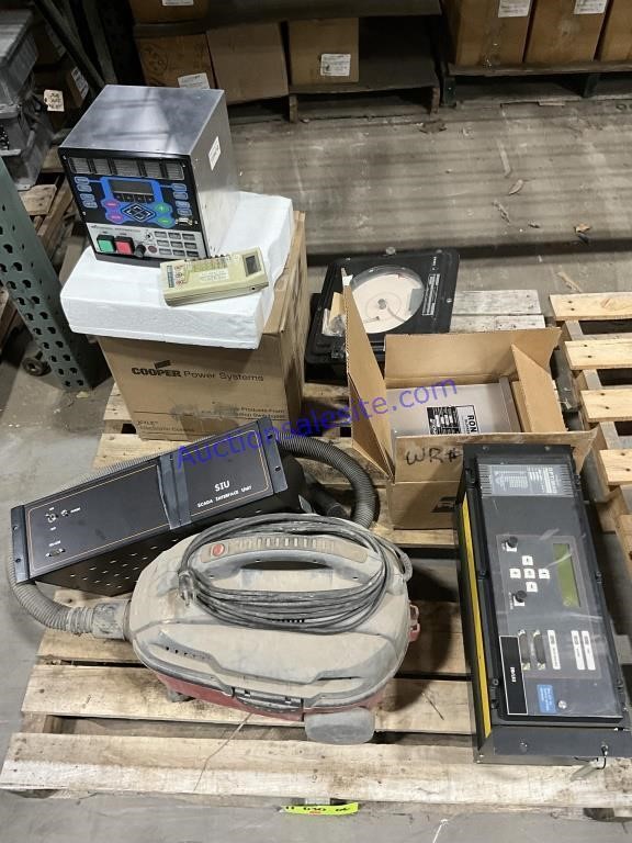 Assorted  test Equipment & vacuum