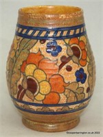 Early Charlotte Rhead Crown Ducal 'Byzantine' Vase