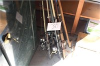RODS AND REELS LOT