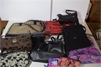 Lot of Handbags, Purses, Coach Vera Bradley and