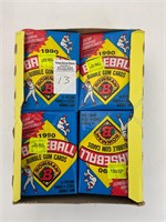 36 unopened packs of 1990 Bowman baseball cards