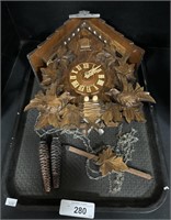 Vintage German Cuckoo Clock.