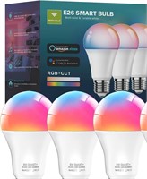 NEW $30 3PK Smart LED Light Bulb BT Color Changing