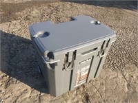 Unused 37QT Cooler w/ Dolly