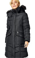 ($88) Womens Winter Down Jacket Hooded Mid,S