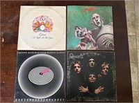 LOT OF 4 QUEEN RECORDS