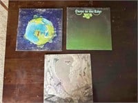 LOT OF 3 YES RECORDS