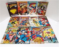 (12) DC SUPERMAN COMIC BOOKS