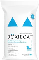 Boxiecat Scent Free Clumping Litter  40lbs