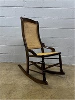 Cane Seat & Back Rocking Chair