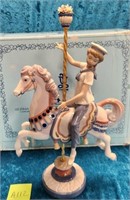 11 - LLADRO CAROUSEL HORSE FIGURINE 15"T (A112)