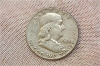 1954 Franklin Half Dollar