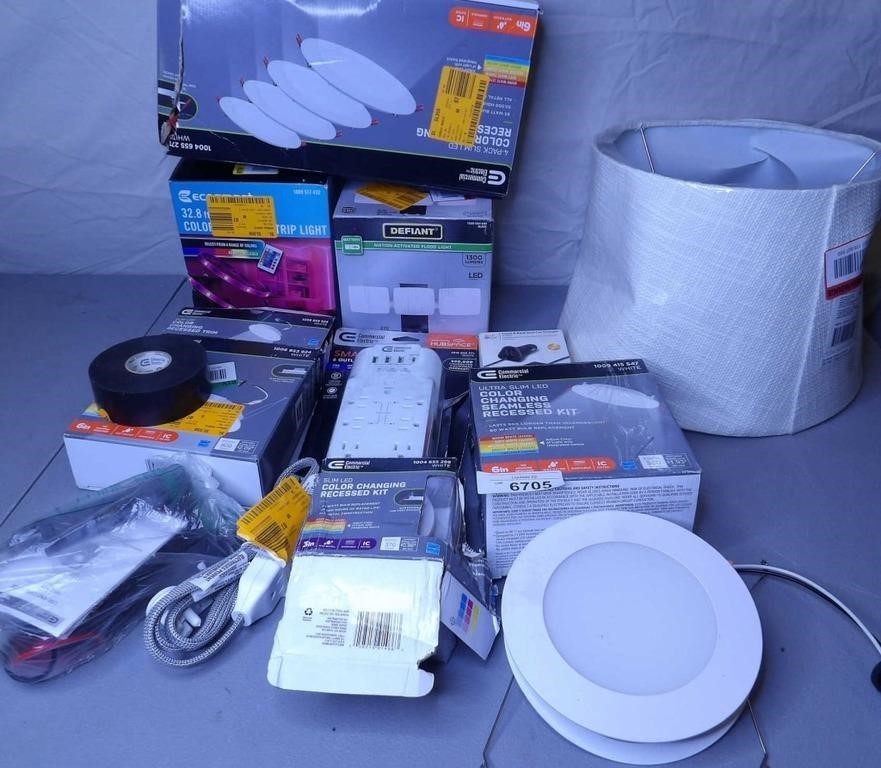 Recessed Kit, Surge Protector & More