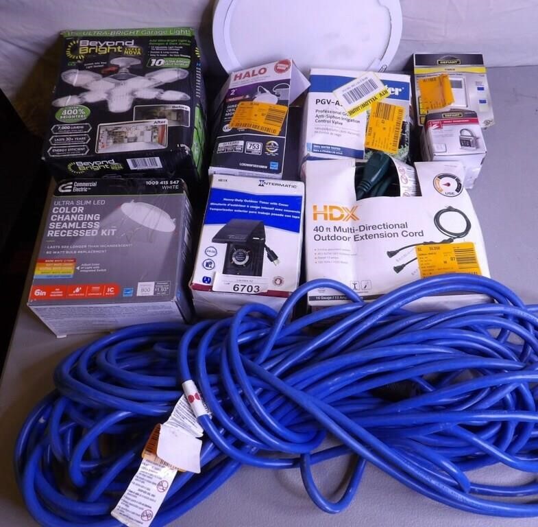 Extension Cords, Recessed Kit & More,