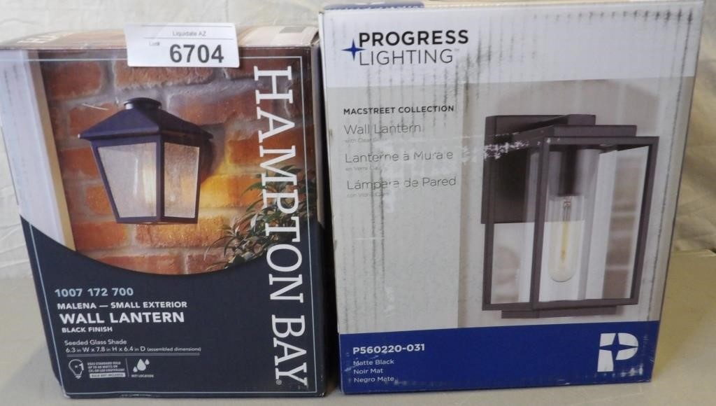 Malena Wall Lantern & Mac Street Lantern