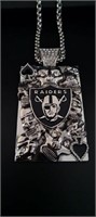 Las Vegas Raiders Pendant and Necklace NEW