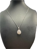 Pear Cut 1/2 ct Diamond Designer Necklace