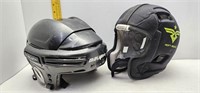 2pc BAUER & ROCKSOLID Helmets