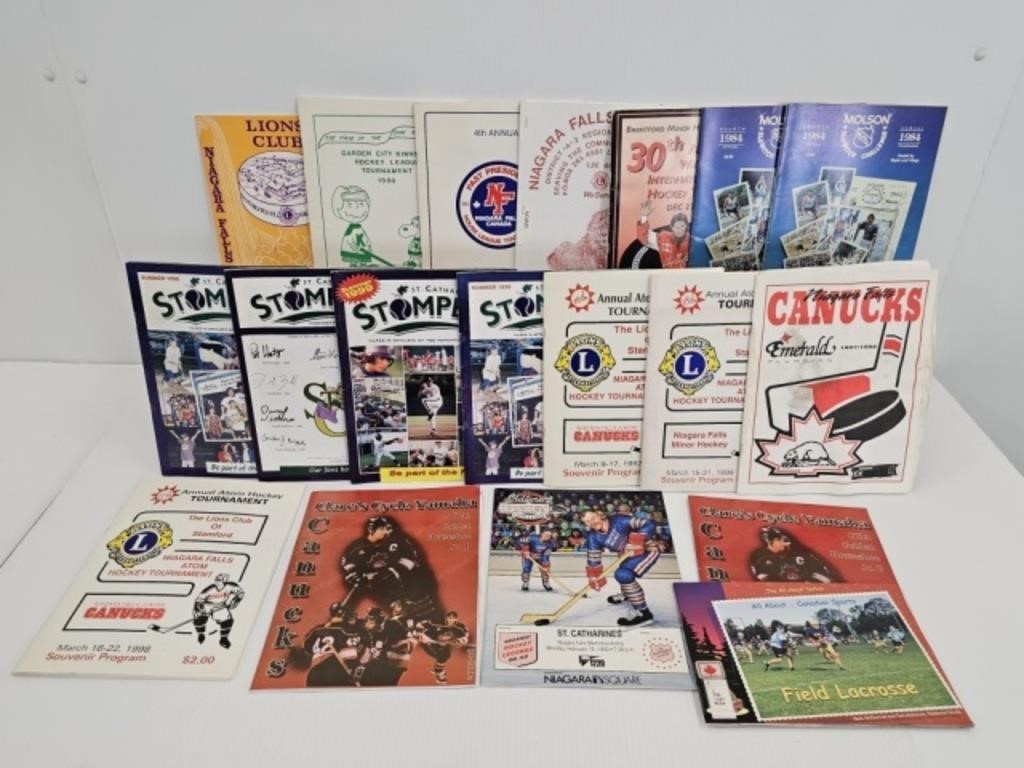 LOCAL SPORTS PROGRAMS 1970-1990'S