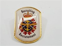 Armed Forces Recruiting Lapel Pin