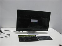 HP All In One W/2 Keyboards Powers ON