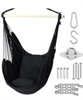 OHUHU HAMMOCK CHAIR BLACK