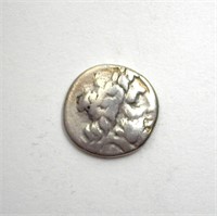 256-252 BC Zeus / Eagle VF Hemidrachm