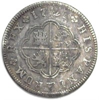 1721 2 Reales Spain