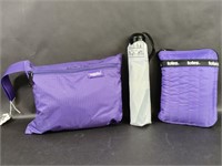 Purple Zipper Tote Bag, Baggallini Suit Bag
