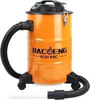 USED-BACOENG 5.3-Gal Double Stage Ash Vac