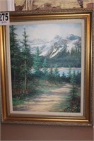 Framed Giclee Burton Dye 38.5 x 32.5