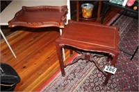 Tray Top Accent Table 27 x 23.5 x 16