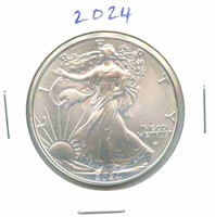 2024 U.S. American Silver Eagle Dollar - 1 oz.