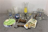 Lot of Bar Glasses & More