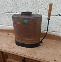 Vintage French Copper Spray Can (no top)