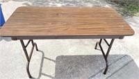 Wooden Fold Up Table
