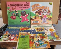 Vintage Children's Record Albums