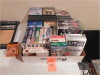 Lot 231  DVR and VCR Tapes.