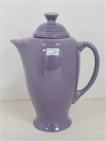 Fiesta Post 86 coffee pot, lilac, minor glaze