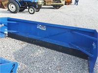 KY Fab 10 ft snow plow #1 with a dented corner