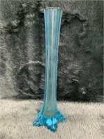 Antique Blue Single Stem Vase