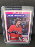 1982 O Pee Chee "Larry Robinson " Hockey Card