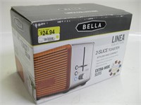 NIOB Bella 2 Slice Toaster Extra Wide Slots