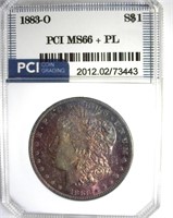 1883-O Morgan MS66+ PL LISTS $4350