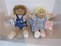 Two Cabbage Patch Dolls